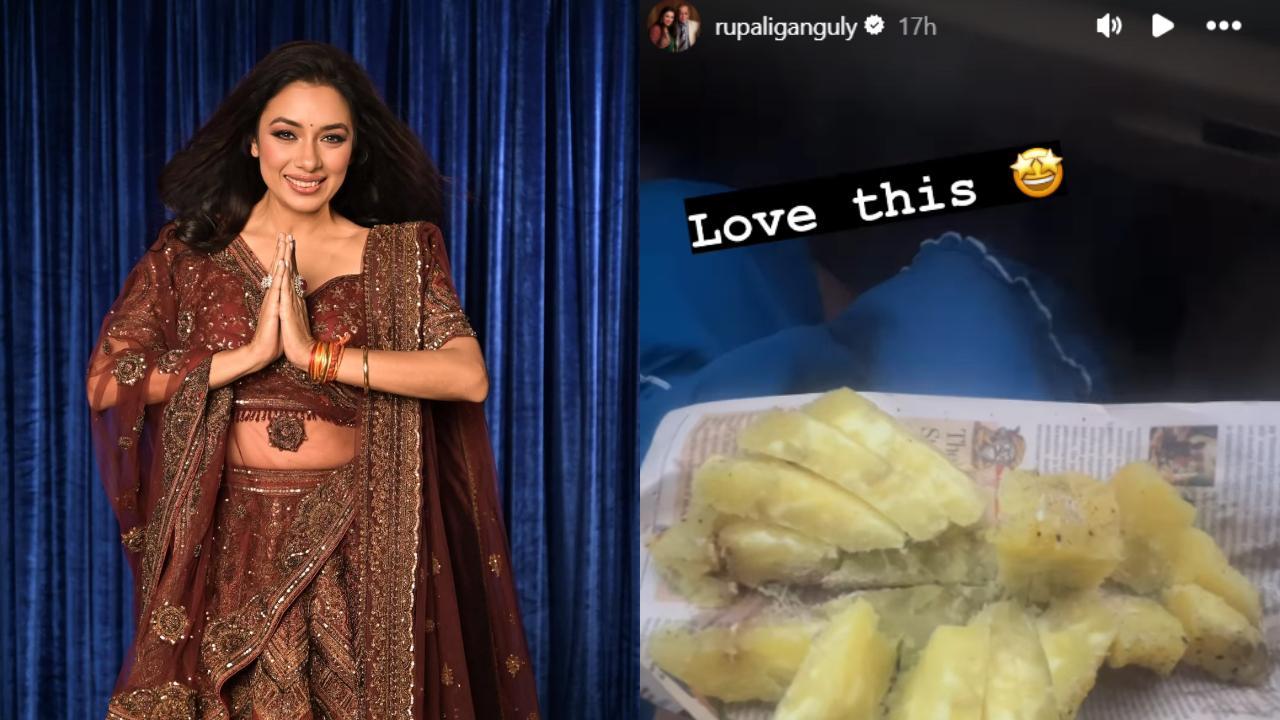 Anupamaa actress Rupali Ganguly reveals her favourite food on Instagram