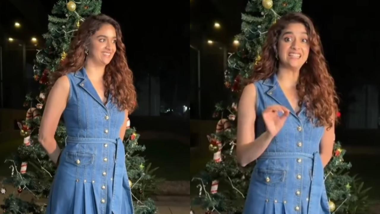 Keerthy Suresh corrects paparazzi for calling her `Kriti` and `Keerthy dosa`