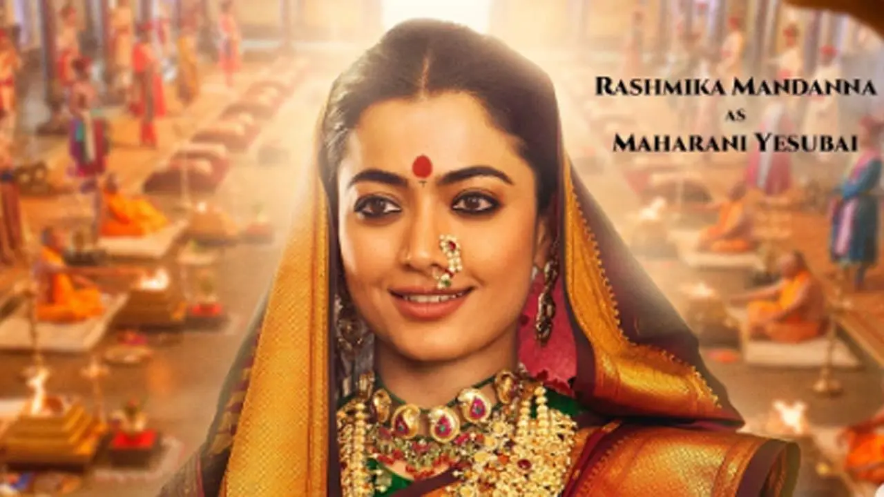 Chhaava: Rashmika Mandanna exudes royalty as Maharani Yesubai in first poster