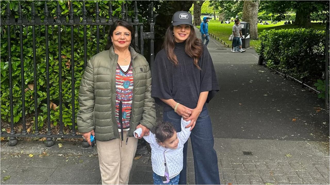 Priyanka Chopra`s daughter turns 3, gets birthday wish from grandmother