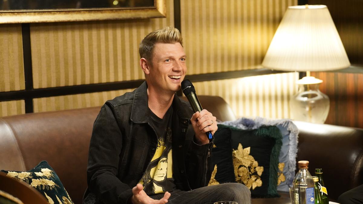 Singer Nick Carter and the shape of his heart