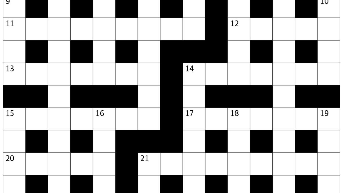 The Sunday Crossword No. 3343
