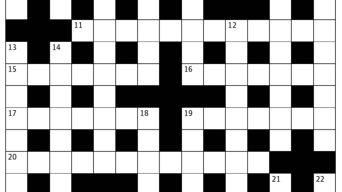 The Sunday Crossword No. 3344