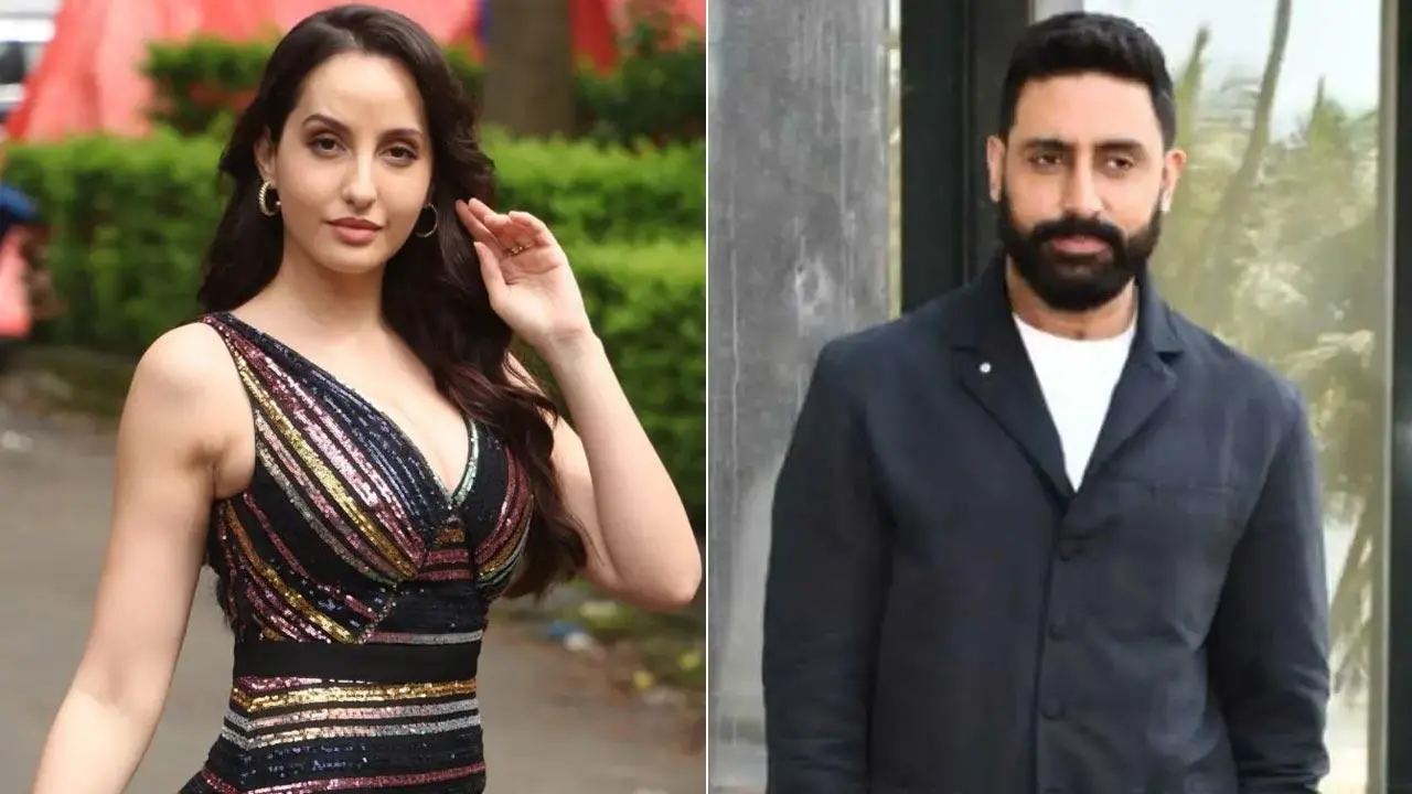 Abhishek Bachchan urges filmmakers to cast Nora Fatehi in lead roles