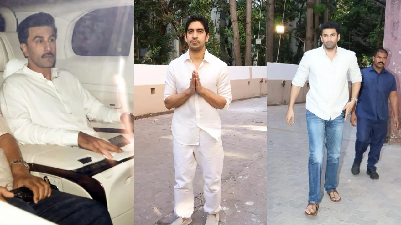 Ayan requests papz to ‘not ask for better shot’ at father`s prayer meet