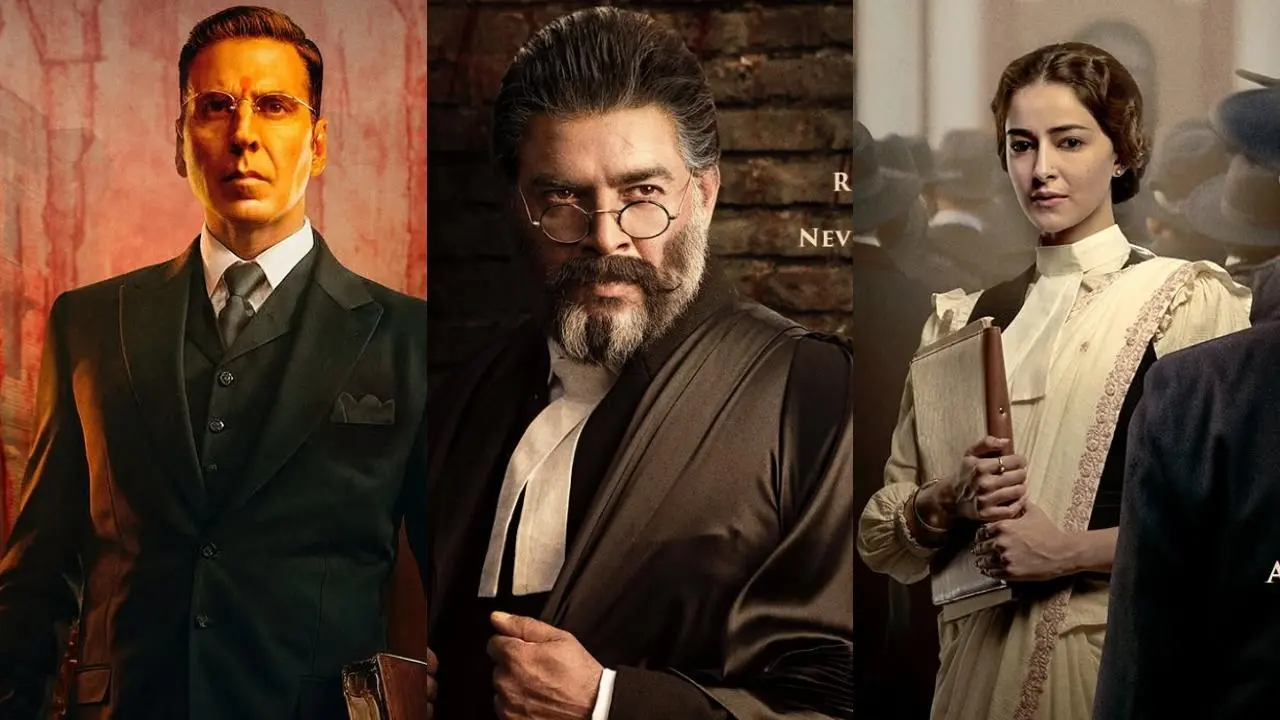 First looks of Akshay Kumar, R Madhavan and Ananya Panday from Kesari Chapter 2
