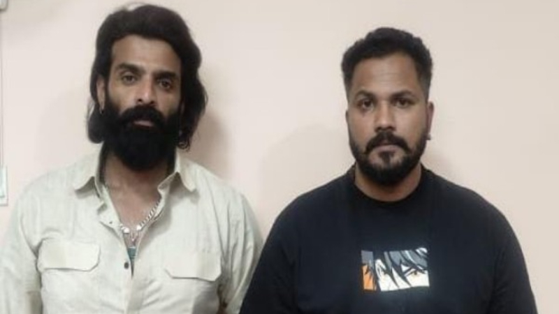 Kannada actors Vinay Gowda and Rajath Kishan arrested in arms act case, released them late at night - Public TV English