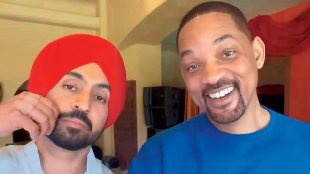 Have you heard? Diljit Dosanjh`s bhangra party with Will Smith