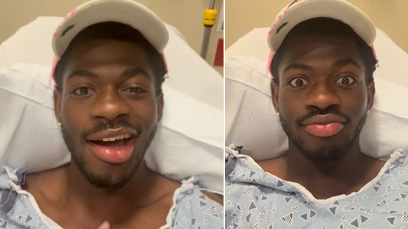 Lil Nas X hospitalized after he 'lost control' of the right side of his face - Public TV English