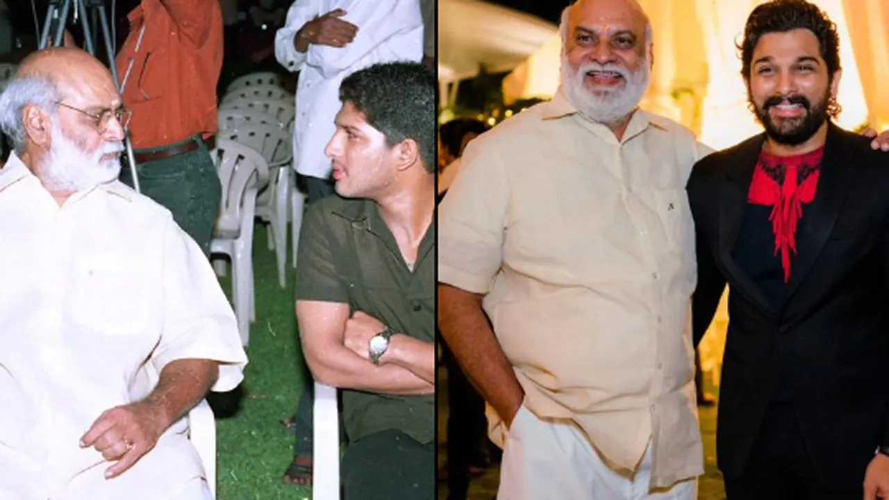 Check out Allu Arjun`s special gift for his first director Raghavendra Rao Garu