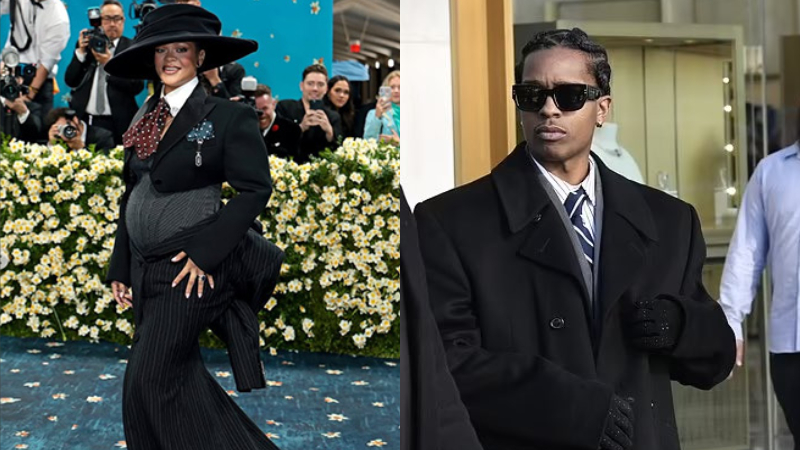 Rihanna makes comeback to Met Gala, debuts baby bump - Public TV English