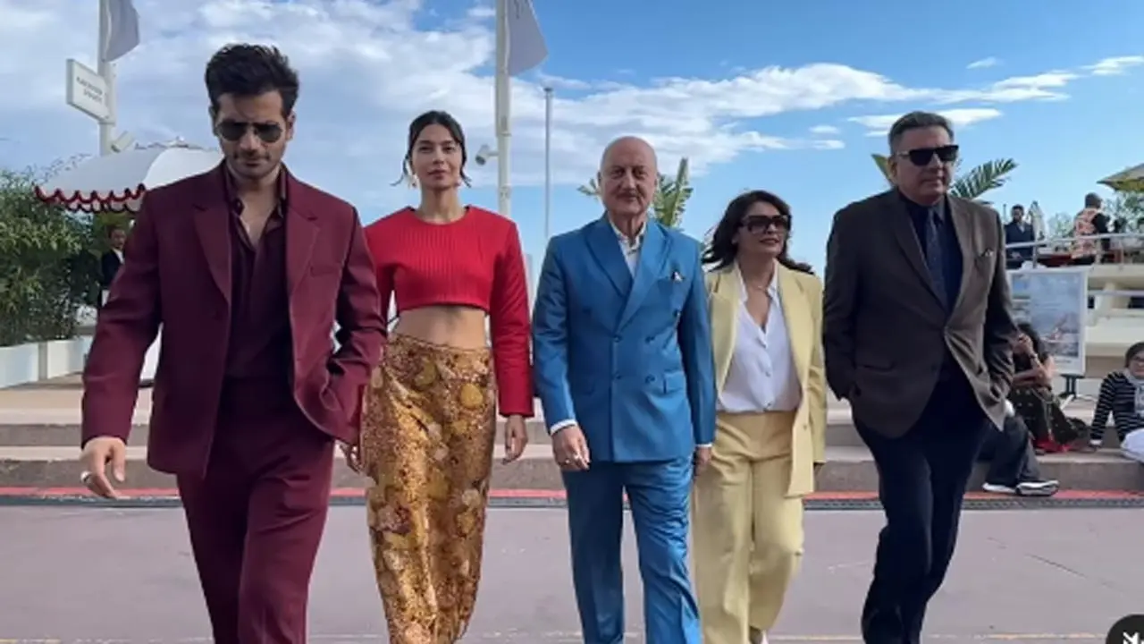 Tanvi-The Great team are `suited and booted` for world premiere at Cannes 2025