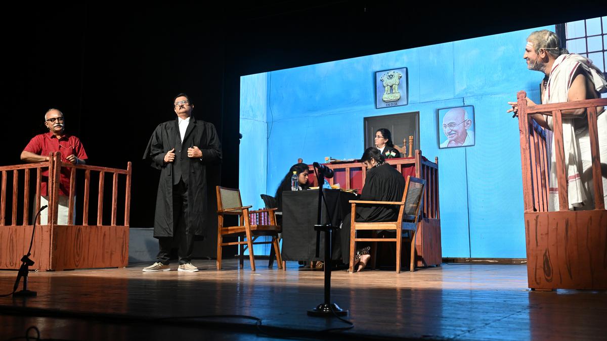 The Tamil play Kalavu Neekkiya Padalam showcases the battle between ethics and law