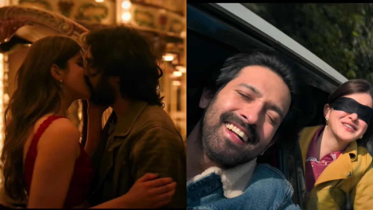 Aankhon Ki Gustaakhiyan teaser: Vikrant Massey, Shanaya Kapoor lock lips