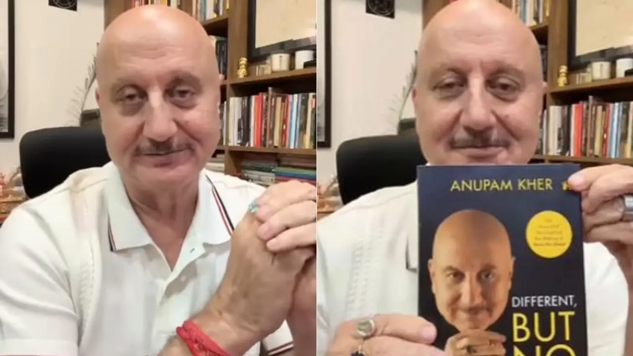 Different But No less: Anupam Kher`s new motivational book revealed