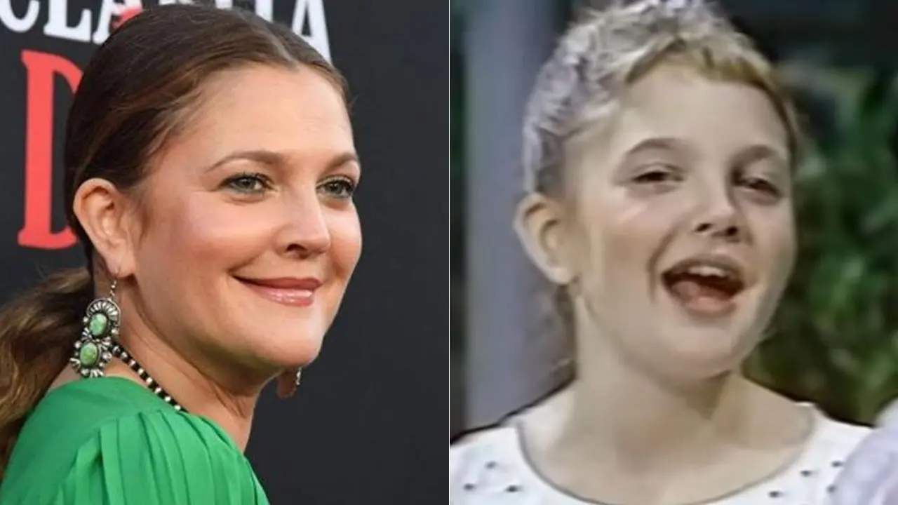 Drew Barrymore reconnects with her fondness for cozy fashion