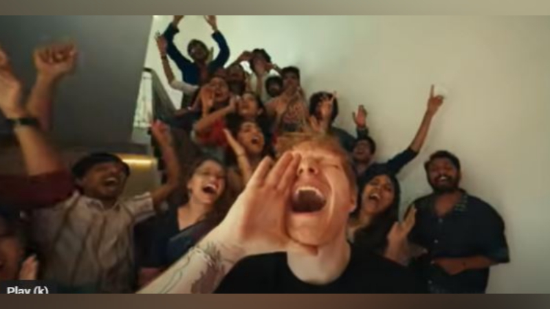 Ed Sheeran goes desi as he sings in Punjabi with Arijit Singh in 'Sapphire' - Public TV English