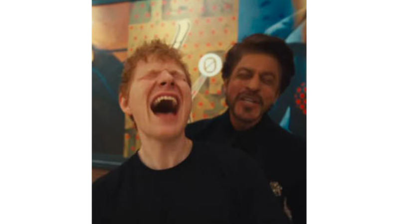 Ed Sheeran shares candid moments with SRK, Arijit Singh - Public TV English