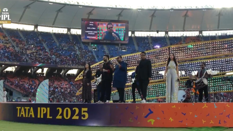 IPL Final: Shankar Mahadevan honours Indian armed forces, adds patriotic touch to closing ceremony –