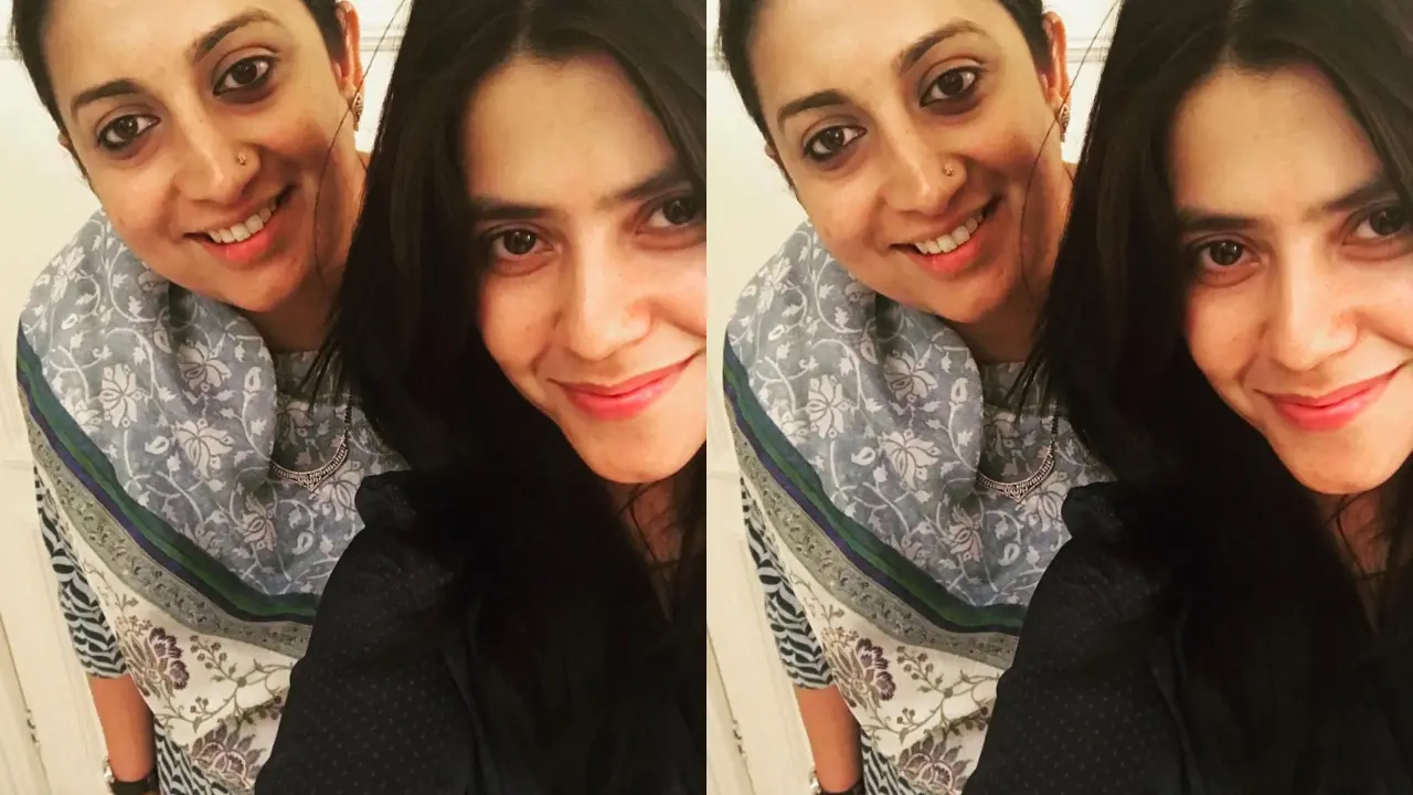 Smriti Irani on Ektaa Kapoor`s friendship: “She is the quiet strength&quot;