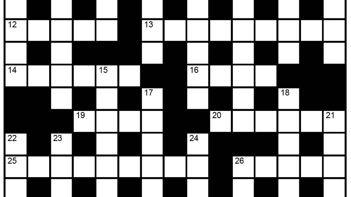 The Hindu Sunday Crossword No 7