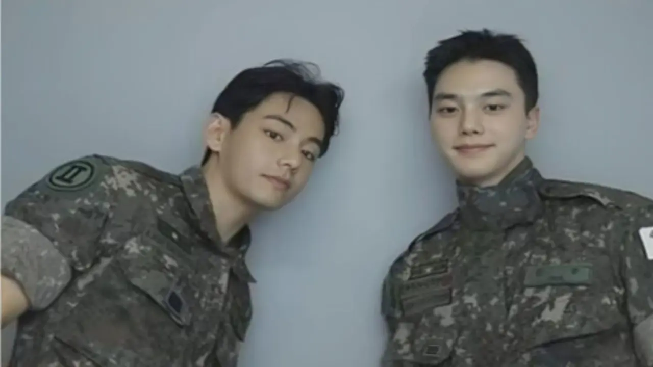 The internet can`t get enough of BTS`s V and Song Kang`s gym selfie - see pic