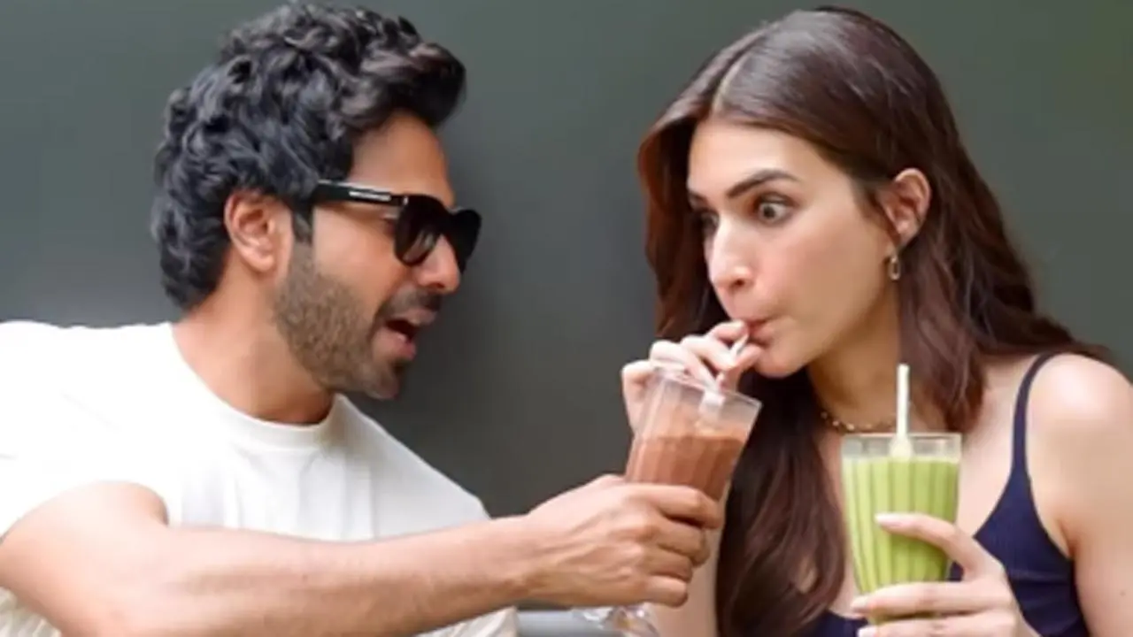 Varun &amp; Kriti’s chocolate vs matcha video has fans laughing hard